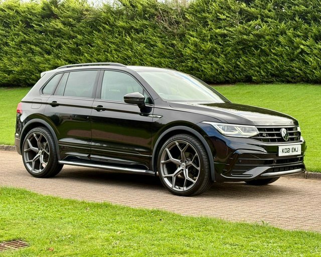 Volkswagen Tiguan 2.0 Tdi R-line Suv KO21EWJ Black #3