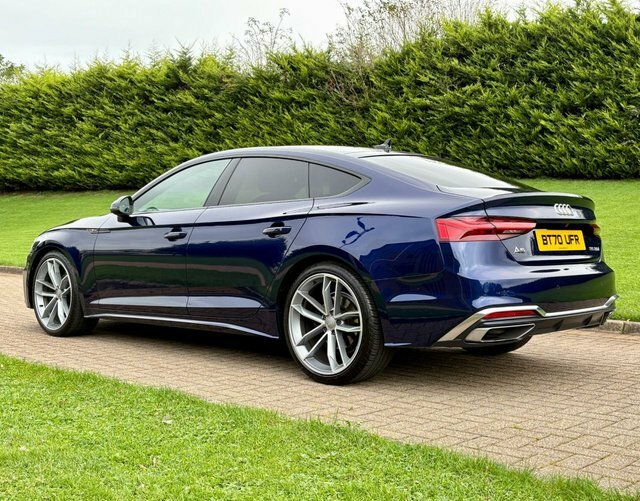 Audi A5 2.0 Tdi 35 S BT70UFR Blue #4