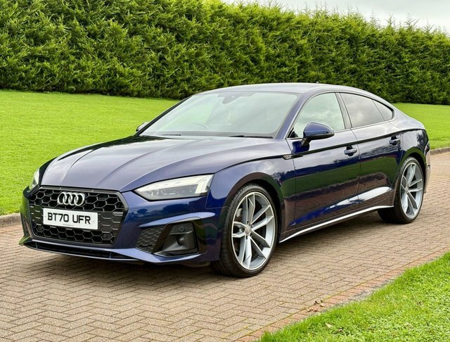 Audi A5 2.0 Tdi 35 S BT70UFR Blue #2