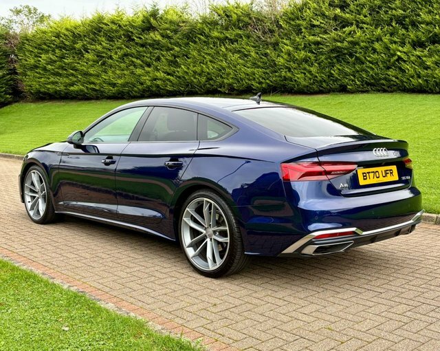 Audi A5 2.0 Tdi 35 S BT70UFR Blue #5
