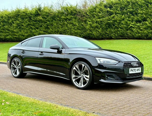Audi A5 2.0 Tdi 35 Sport PN70HPZ Black #3