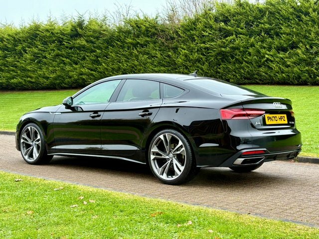 Audi A5 2.0 Tdi 35 Sport PN70HPZ Black #6