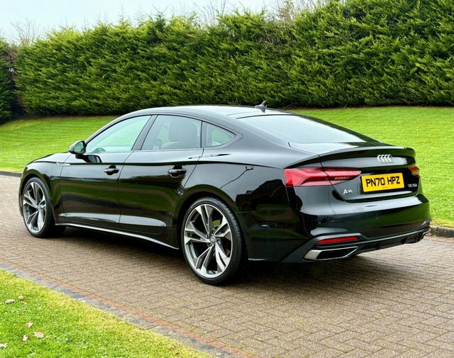 Audi A5 2.0 Tdi 35 Sport PN70HPZ Black #4
