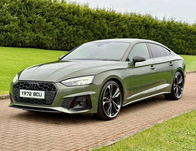 Audi A5 2.0 Tdi 35 Black YR72BCU Green #2