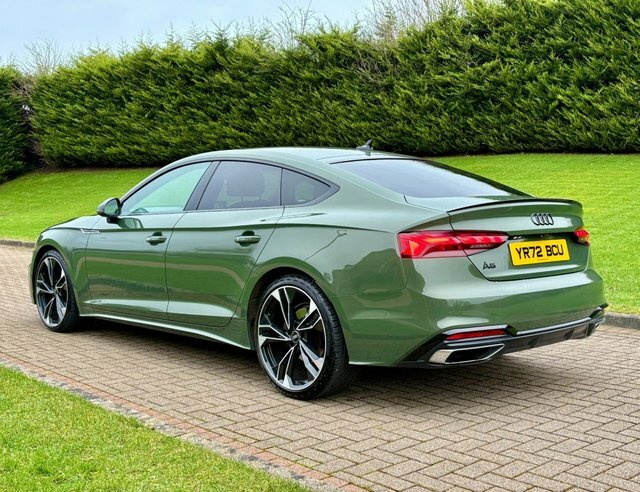 Audi A5 2.0 Tdi 35 Black YR72BCU Green #6