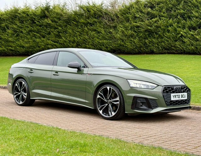 Audi A5 2.0 Tdi 35 Black YR72BCU Green #3