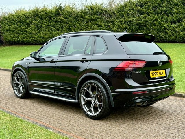 Volkswagen Tiguan 2.0 Tdi R-line Tech YP20ODL Black #4