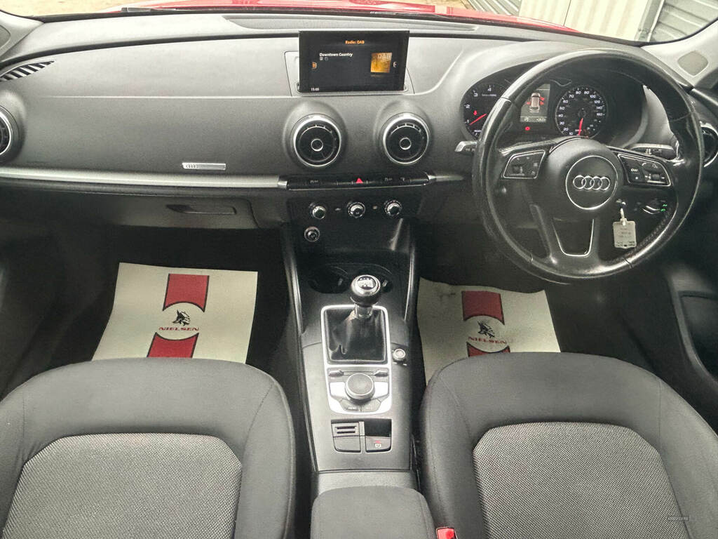 Audi A3 2.0 Tdi Se EY66RYA Red #6