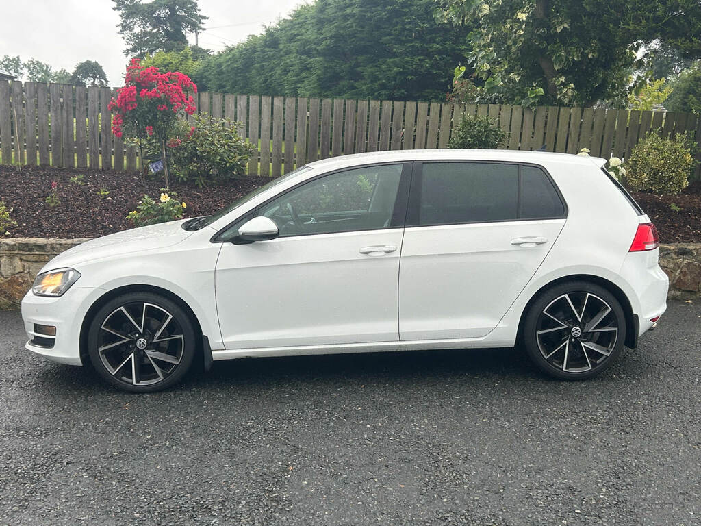 Volkswagen Golf 1.6 Tdi 110 Match Edition YW16OKA White #5