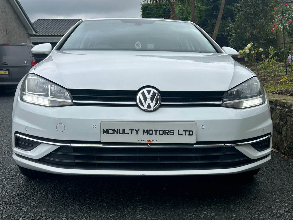 Volkswagen Golf 1.6 Tdi Se Nav EG17CRX White #4