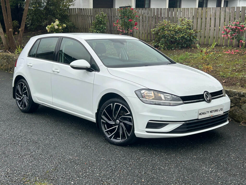 Volkswagen Golf 1.6 Tdi Se Nav White