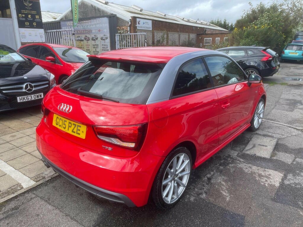 Audi A1 Hatchback 1.4 Tfsi S Line Euro 6 Ss 20151 GC15PZE Red #4