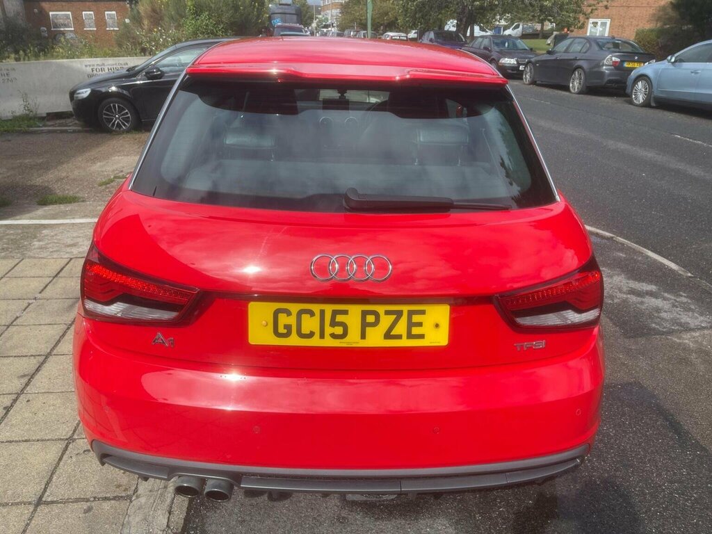 Audi A1 Hatchback 1.4 Tfsi S Line Euro 6 Ss 20151 GC15PZE Red #5