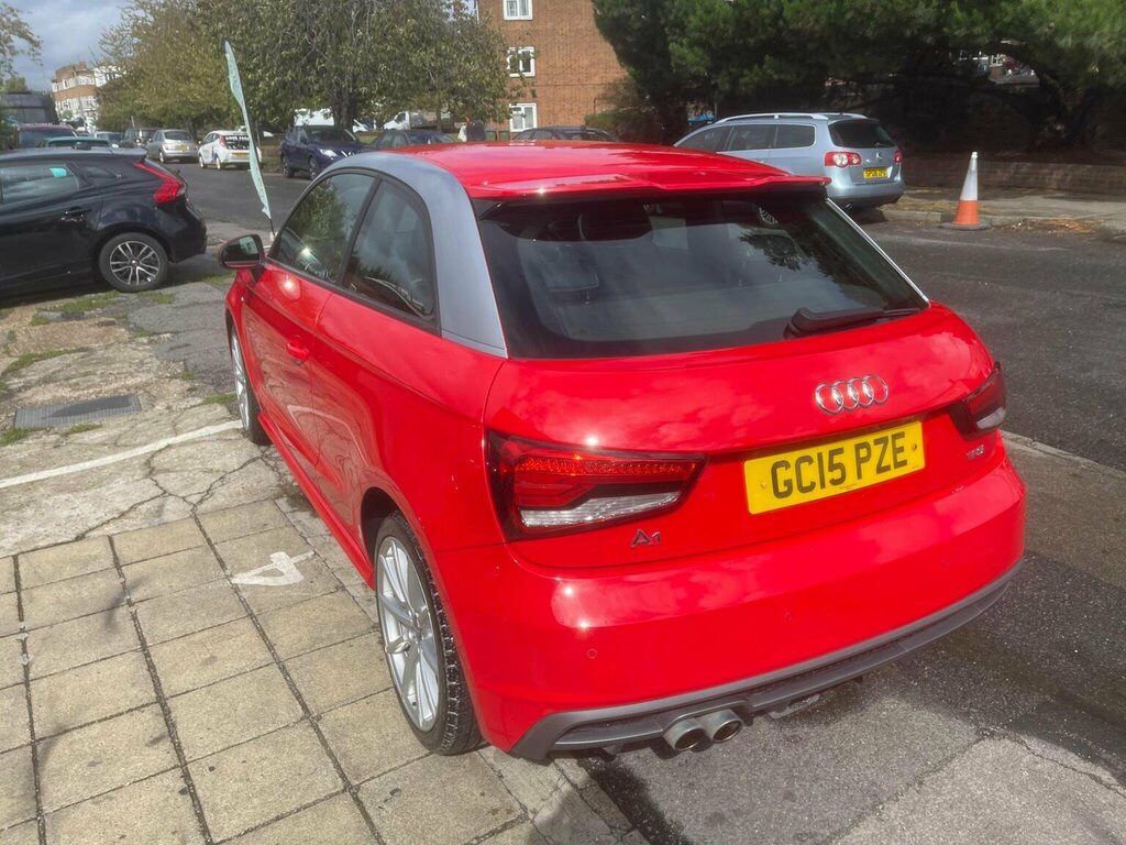Audi A1 Hatchback 1.4 Tfsi S Line Euro 6 Ss 20151 GC15PZE Red #6