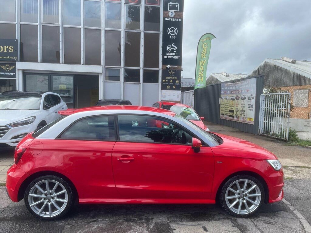 Audi A1 Hatchback 1.4 Tfsi S Line Euro 6 Ss 20151 GC15PZE Red #3