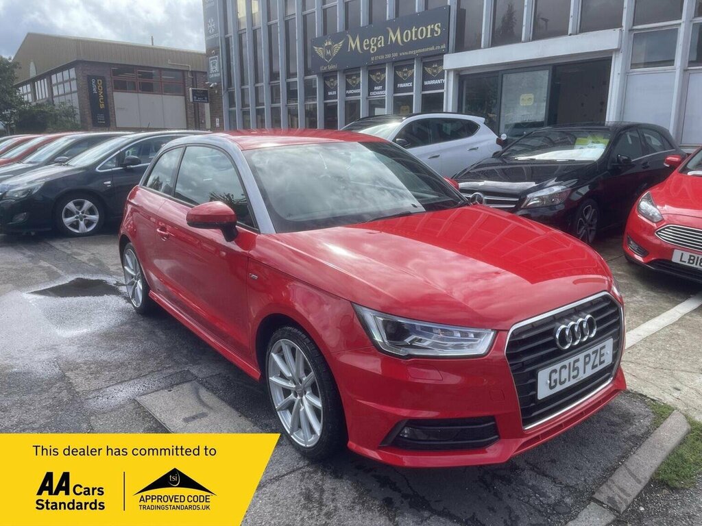 Audi A1 Hatchback 1.4 Tfsi S Line Euro 6 Ss 20151 Red