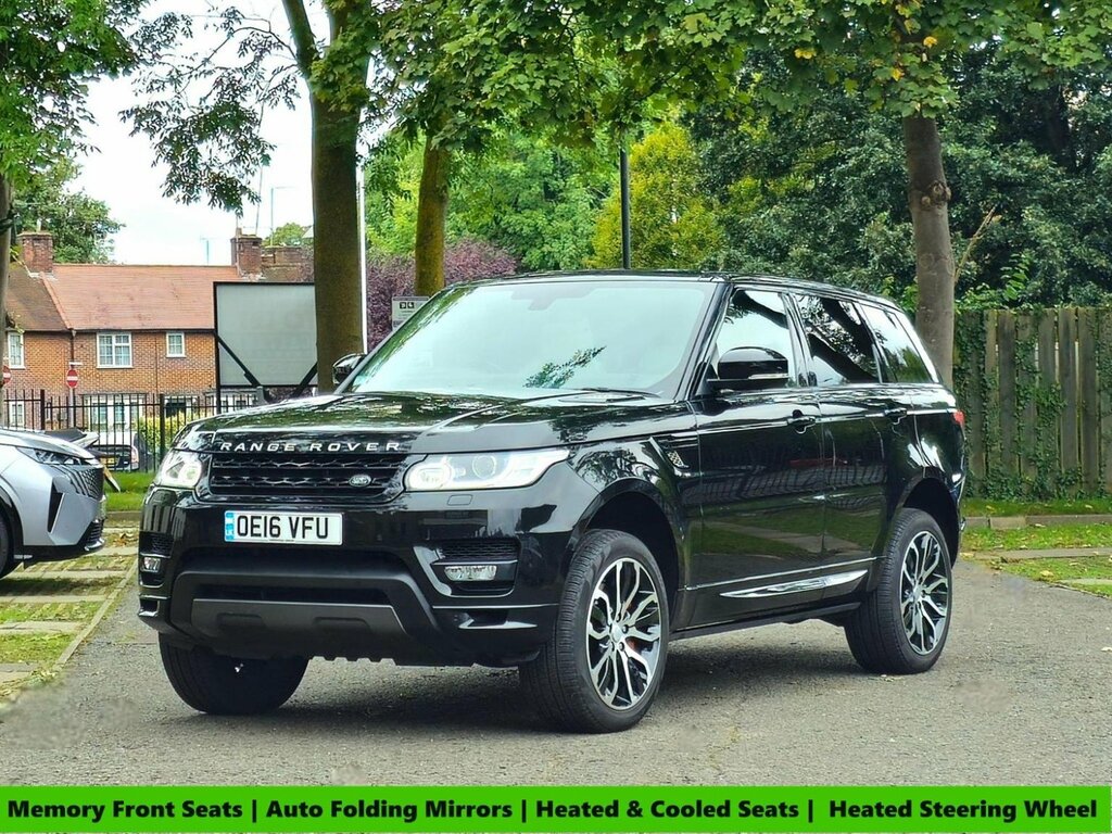 Land Rover Range Rover Sport 3.0 Sd V6 Dynamic 4Wd Euro 6 S OE16VFU Black #3