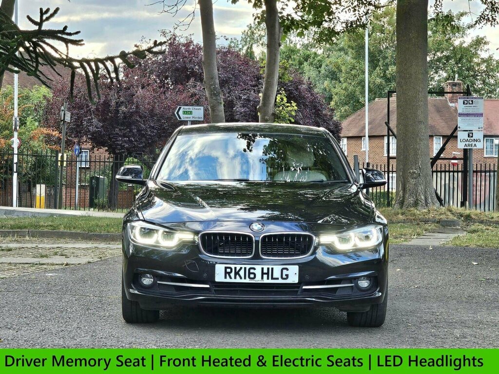 BMW 3 Series 2.0 330E 7.6Kwh Sport Euro 6 Ss 2016 RK16HLG Black #2