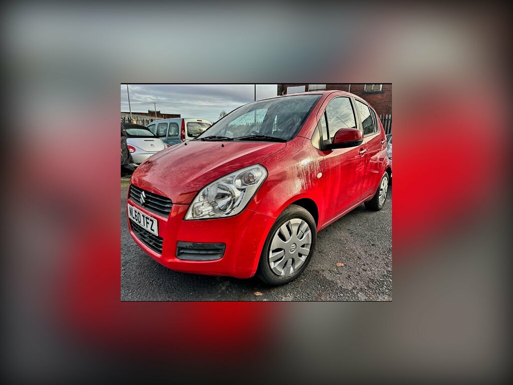 Suzuki Splash 1.0 12V Gls Mpv Euro 4 68 Ps Red