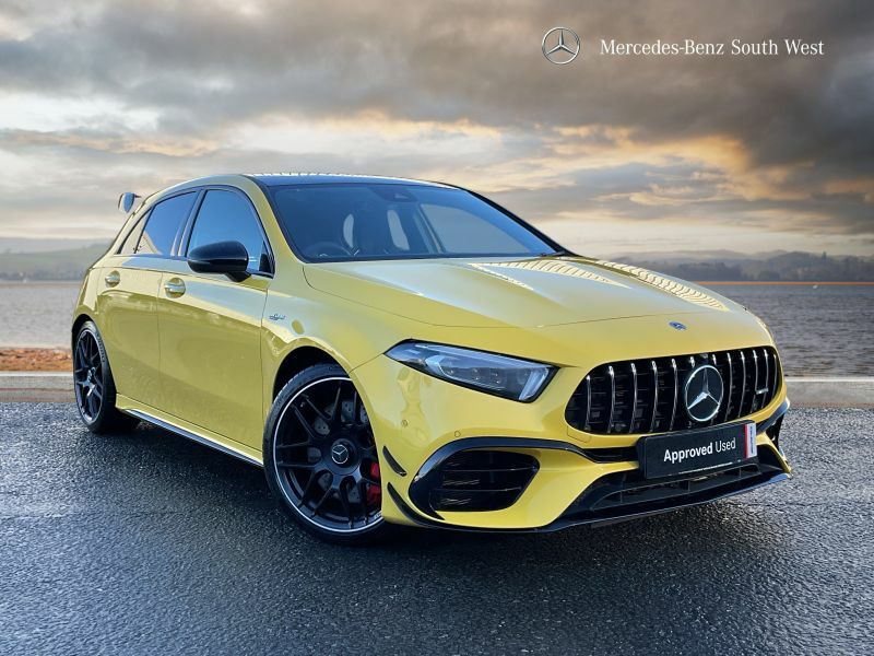 Mercedes-Benz A Class A 45 S 4Matic Pl Yellow