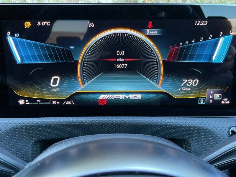 Mercedes-Benz A Class A 45 S 4Matic Pl WH72CFO Yellow #6