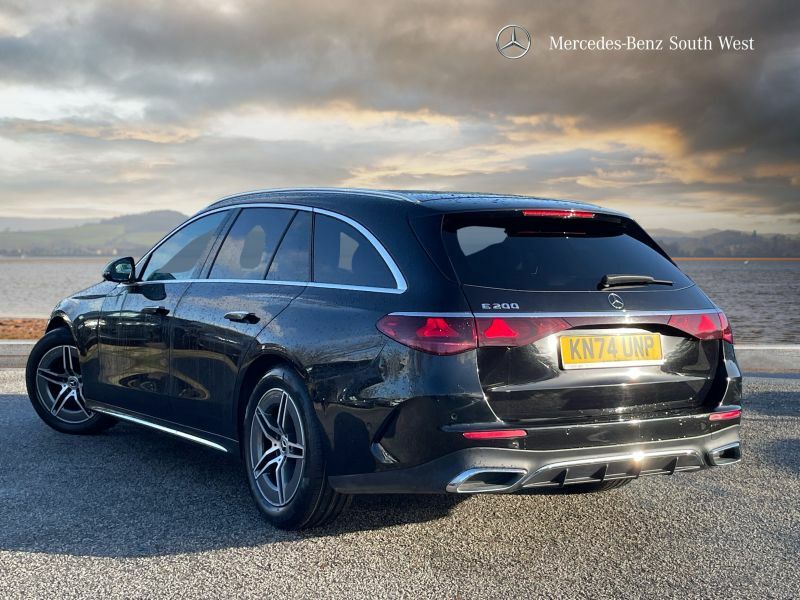 Mercedes-Benz E Class Estate KN74UNP Black #2