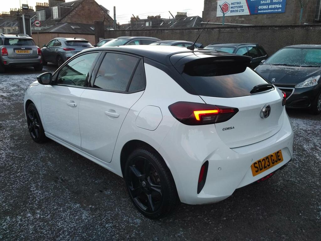 Vauxhall Corsa 1.2 Turbo Gs SD23GJE White #4