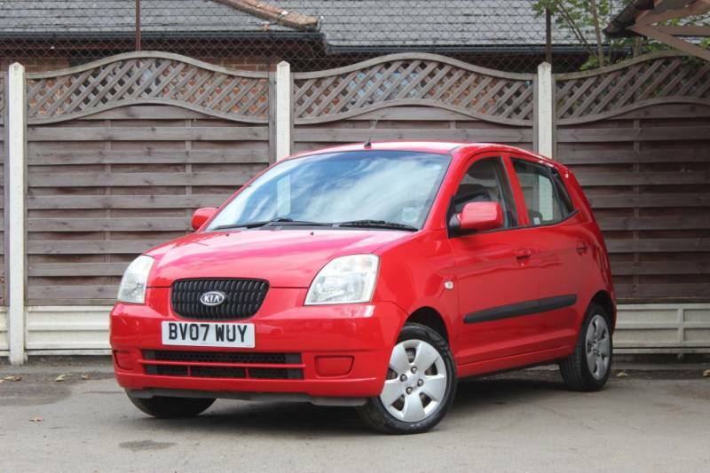 Kia Picanto 1.0 Gs - 2007 07 BV07WUY Red #6
