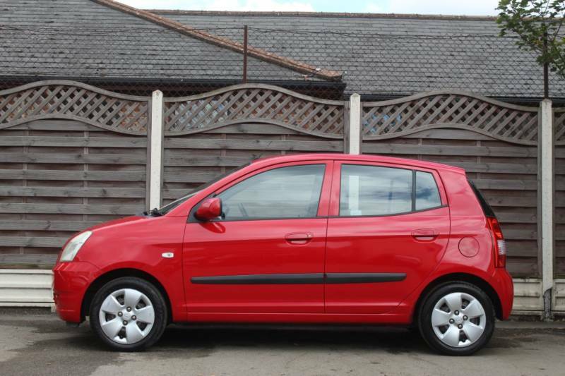 Kia Picanto 1.0 Gs - 2007 07 BV07WUY Red #5