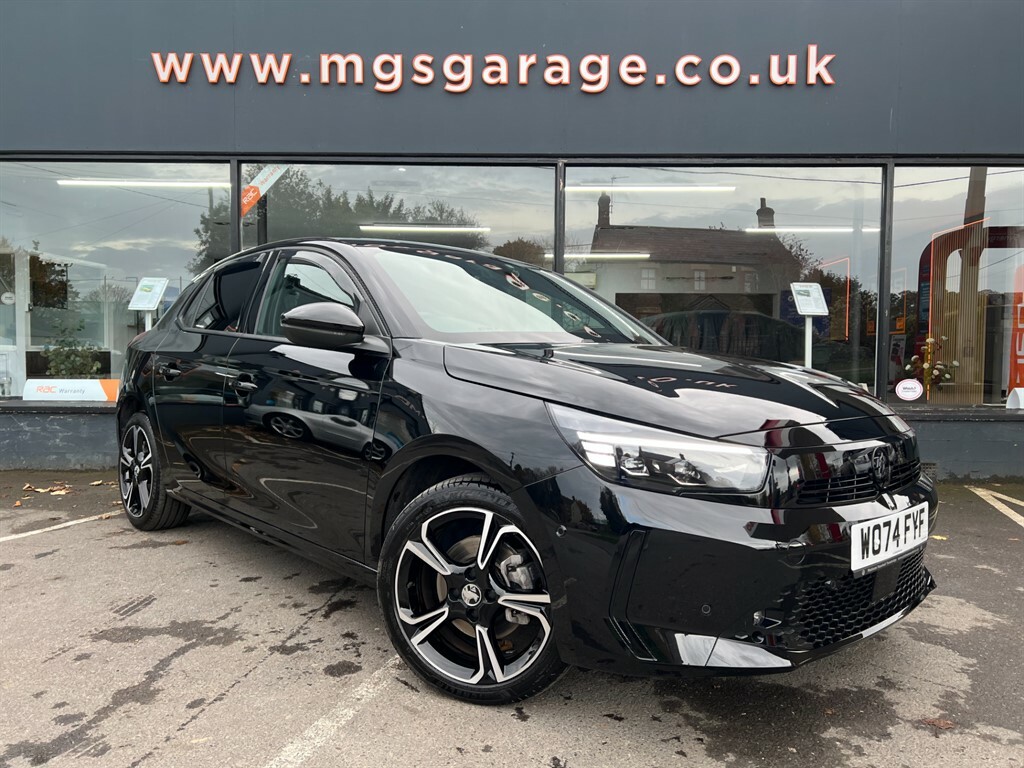 Vauxhall Corsa 1.2 Turbo Ultimate Hatchback Euro Black