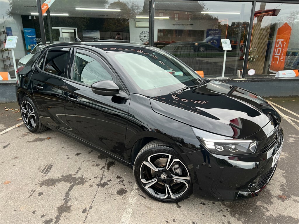Vauxhall Corsa 1.2 Turbo Ultimate Hatchback Euro WO74FYF Black #5