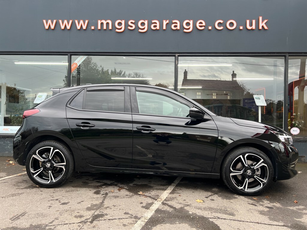 Vauxhall Corsa 1.2 Turbo Ultimate Hatchback Euro WO74FYF Black #6