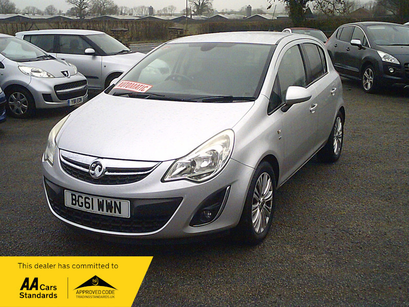 Vauxhall Corsa Se Automatic BG61WWN Silver #4