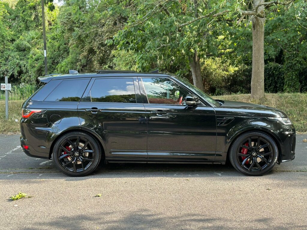 Land Rover Range Rover Sport 5.0 P575 V8 Svr 4Wd Euro 6 Ss PG18GBY Black #5