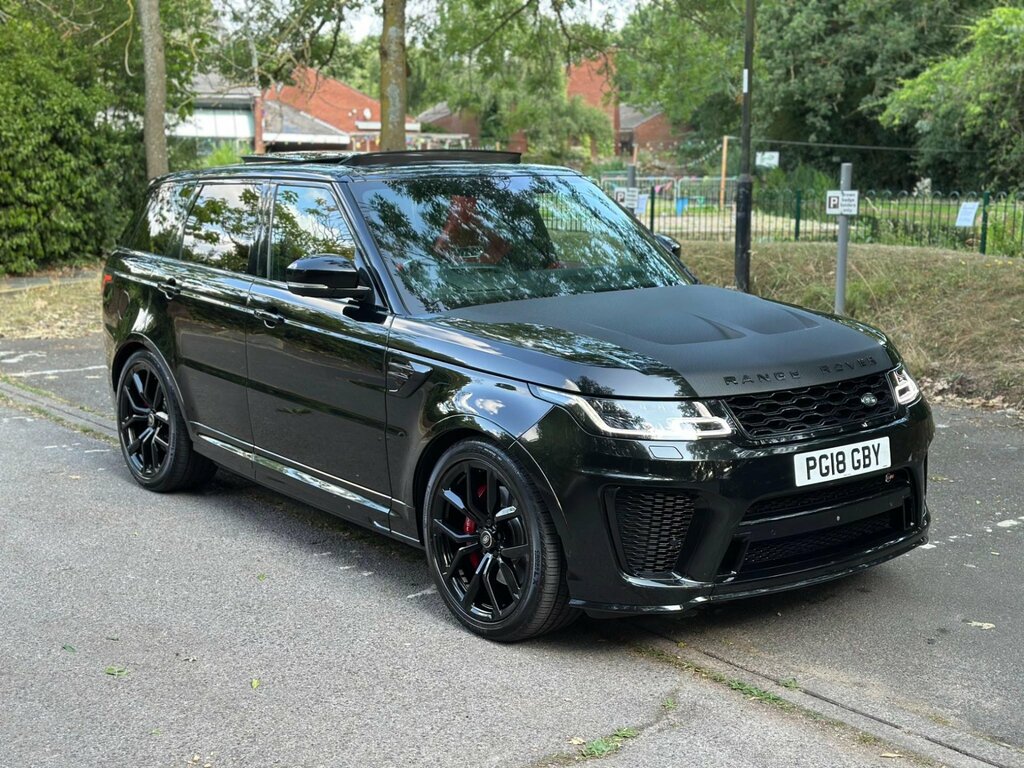 Land Rover Range Rover Sport 5.0 P575 V8 Svr 4Wd Euro 6 Ss Black