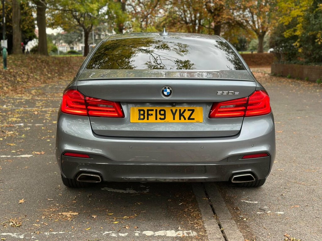 BMW 5 Series 2.0 530E 9.2Kwh M Sport Euro 6 Ss BF19YKZ Blue #4