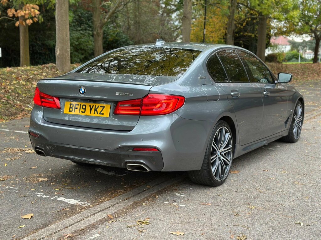 BMW 5 Series 2.0 530E 9.2Kwh M Sport Euro 6 Ss BF19YKZ Blue #3
