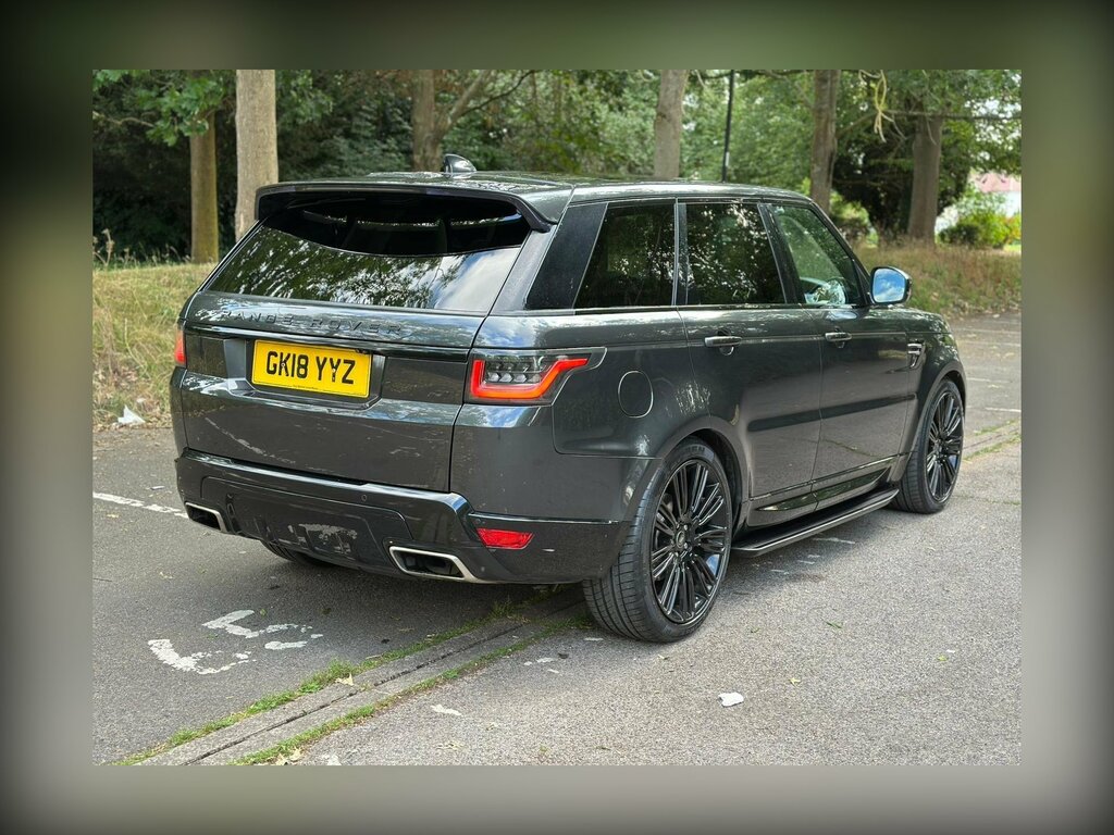 Land Rover Range Rover Sport 3.0 Sd V6 Hse 4Wd Euro 6 Ss GK18YYZ Grey #4