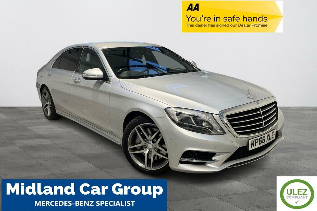 Mercedes-Benz S Class 3.0 S350ld V6 Amg Line G-tronic Euro 6 Ss Silver