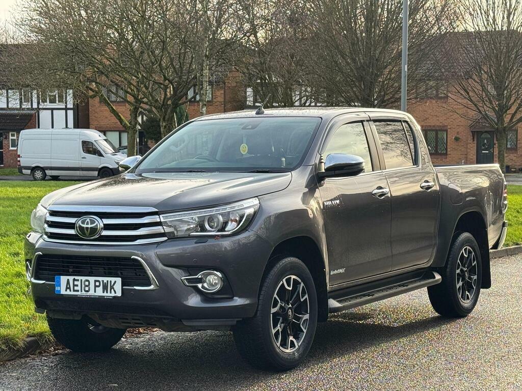 Toyota HILUX 2.4 D-4d Invincible X 4Wd Euro 6 S S AE18PWK Grey #6