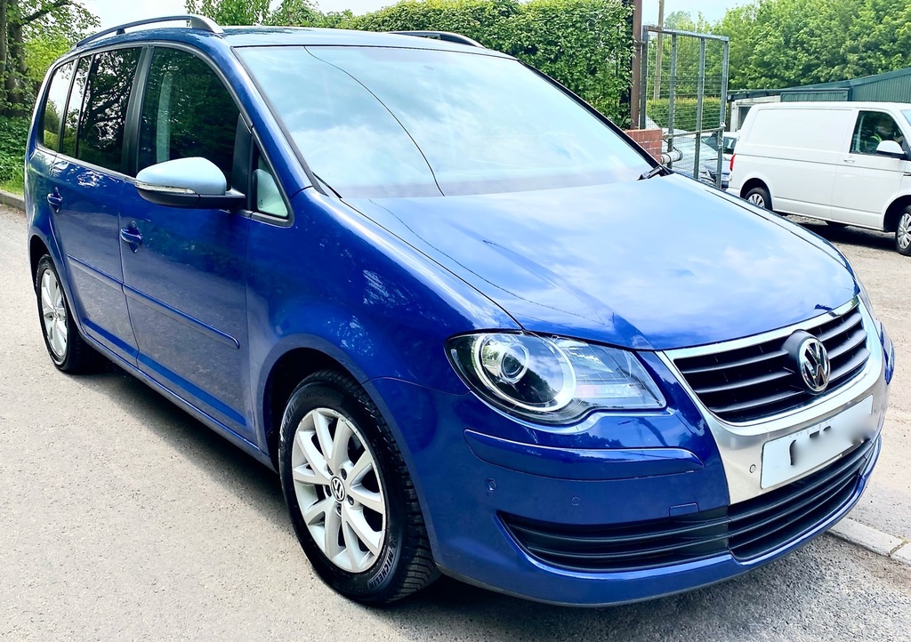 Volkswagen Touran Mpv Match Tdi Dpf 7 Seater 201059 Blue #2
