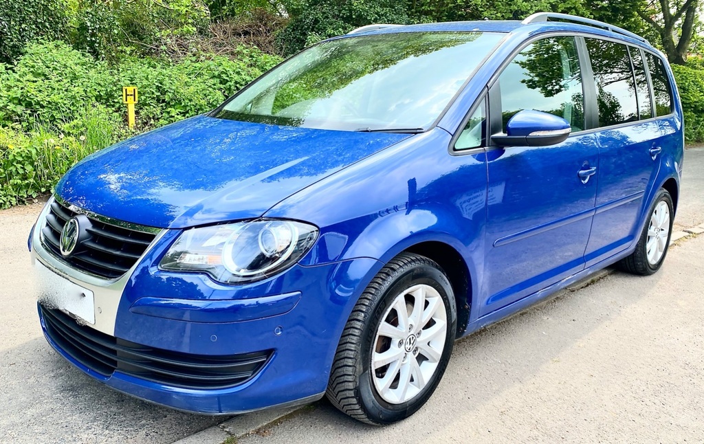 Volkswagen Touran Mpv Match Tdi Dpf 7 Seater 201059 Blue #3