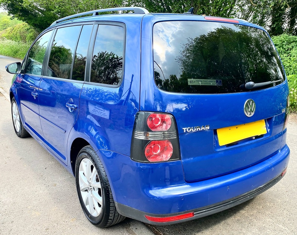 Volkswagen Touran Mpv Match Tdi Dpf 7 Seater 201059 Blue #4