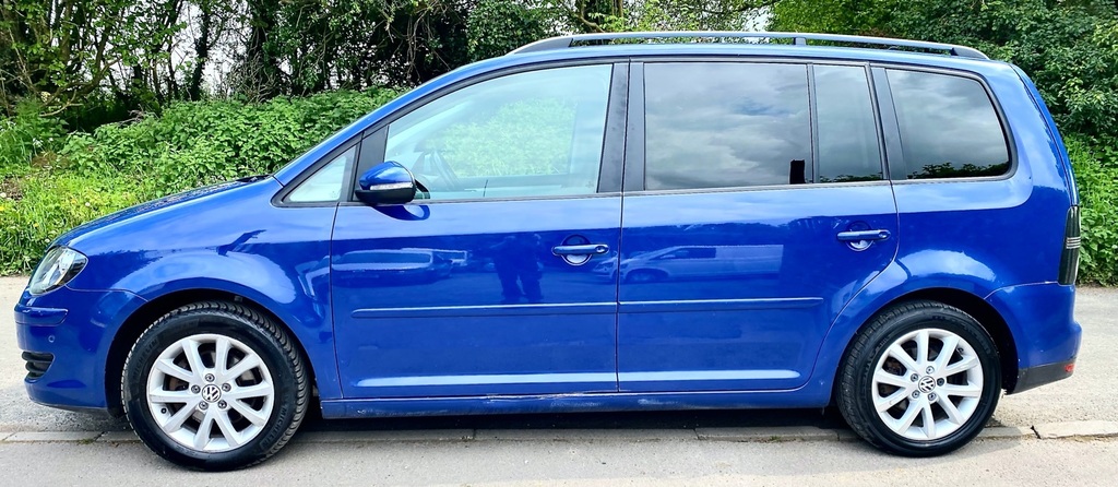 Volkswagen Touran Mpv Match Tdi Dpf 7 Seater 201059 Blue #6