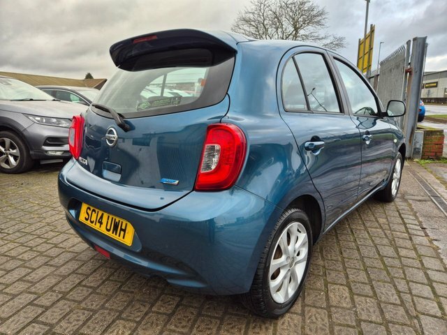 Nissan Micra Acenta Hatchback SC14UWH Blue #6
