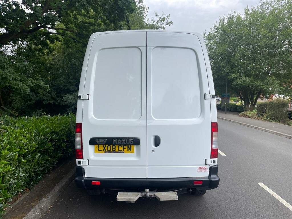 Maxus Crewvan Dayvan Mini Bus LX08CFN White #5