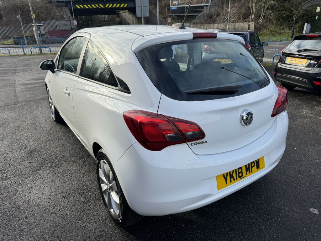 Vauxhall Corsa 1.4 I Ecotec Energy 2018 YK18MPW White #3