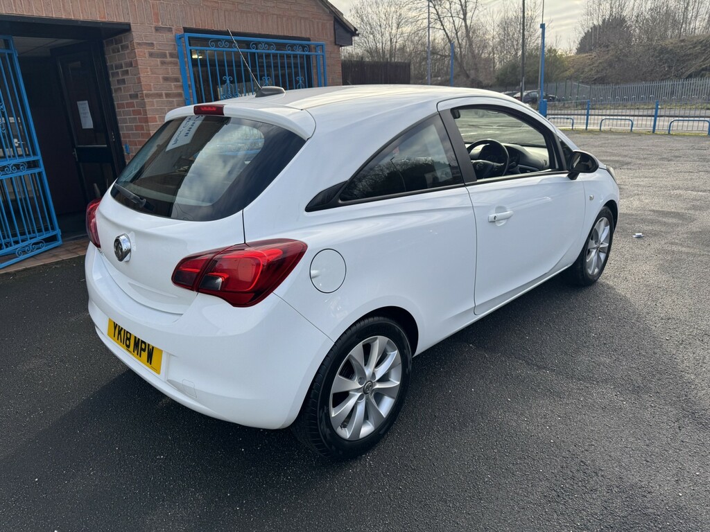 Vauxhall Corsa 1.4 I Ecotec Energy 2018 YK18MPW White #4