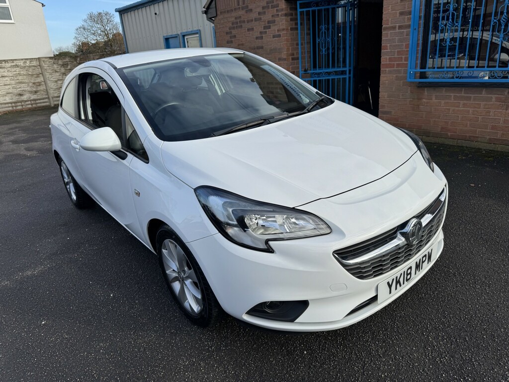 Vauxhall Corsa 1.4 I Ecotec Energy 2018 YK18MPW White #6