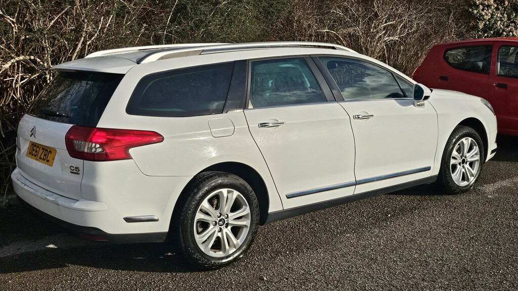 Citroen C5 2.0 Hdi Exclusive White #4